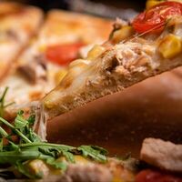 Пицца с курой в Галата