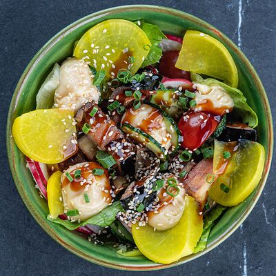 Салат хрустящий баклажан в Панда по цене 31 р.