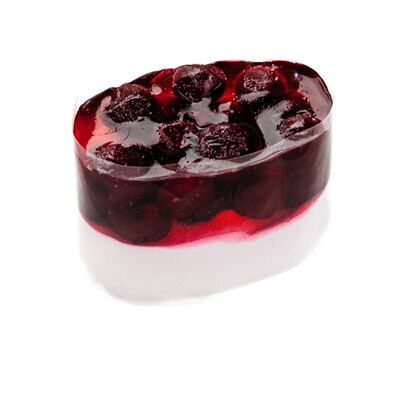 Пирожное Йогуртовое с вишней в Вермишель по цене 169 ₽