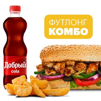 Комбо Курица Терияки 30 cм в Subway по цене 900 ₽