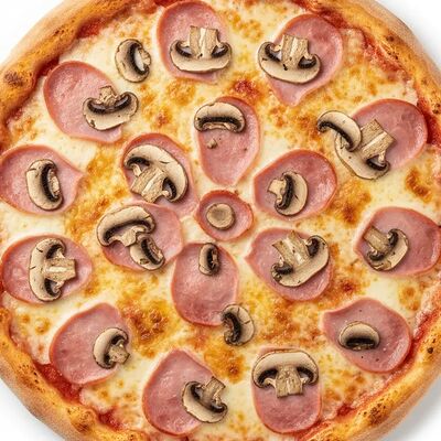 Пицца Грибная с Ветчиной 30 см в Sushi good по цене 730 ₽