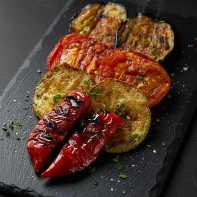 Овощи на мангале в Шашлычок по цене 260 ₽