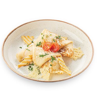 Блинчики с курицей и грибами в Шоколадница по цене 480 ₽