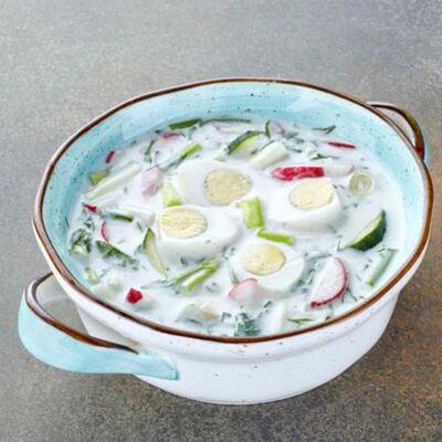 Суп Окрошка по-грузинскив Чито Гврито по цене 390 ₽