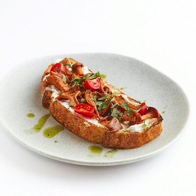 Брускетта с лисичками в Блеск по цене 350