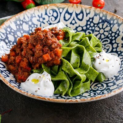 Хан лагман в Баклажан в ТЦ 