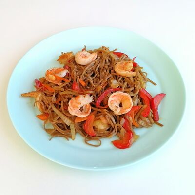 Соба с морепродуктами в Orisushi по цене 510 ₽