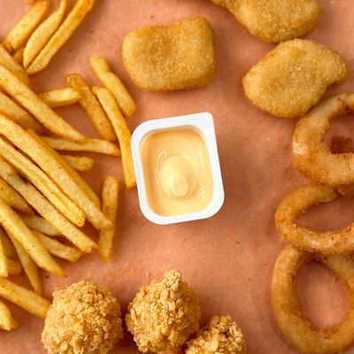 Луковые кольцав Дабл кафе по цене 250 ₽