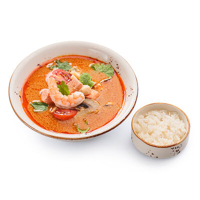 Суп тайский с морепродуктами в Окинава по цене 780 ₽