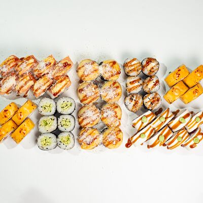 Сет №2 4 сыра (44 шт) в ЁБИСАН по цене 4599 ₽