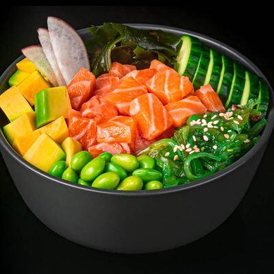 Поке с лососем в Калифафила по цене 660 ₽