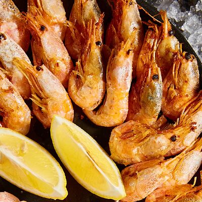 Креветки жареные в ЕрмолаевЪ Охота и Рыбалка по цене 680 ₽