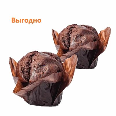 Комбо 2 Маффина с шоколадной начинкой в Тайгерпицца по цене 295 ₽