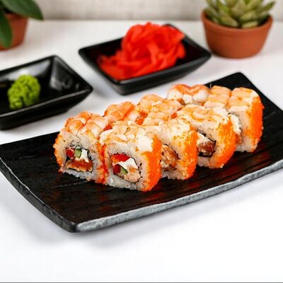 Филадельфия с креветкой в Окинава Гурмэ по цене 699 ₽