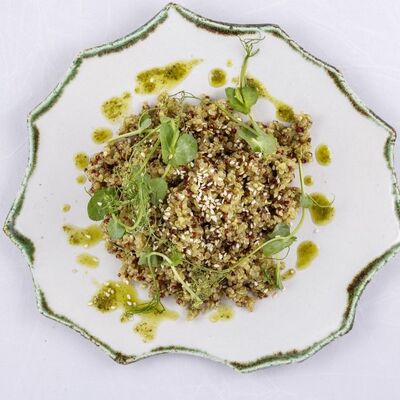 Киноа с песто в Jager restopub по цене 280 ₽