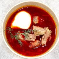 Борщ с говядиной в Bamboo