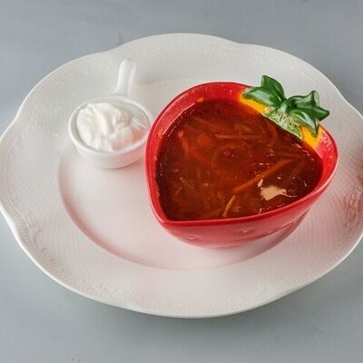 Суп Борщ с курицей в Космос по цене 400 ₽