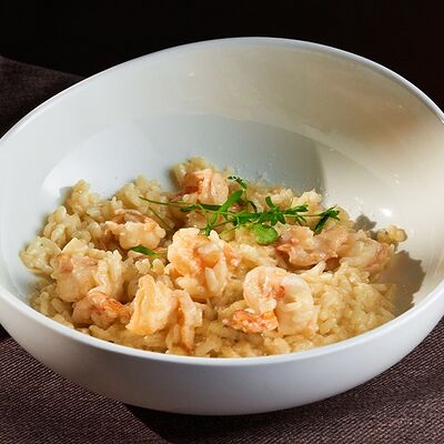 Ризотто с креветками в База по цене 1350 ₽