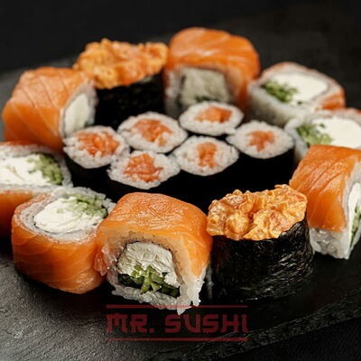 Сет Сяке мини в Мистер суши по цене 1725 ₽
