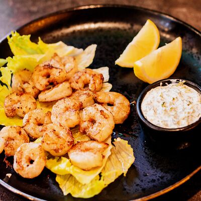 Жареные креветки в Swede по цене 625 ₽