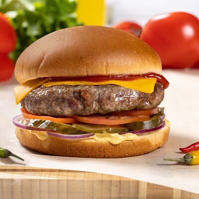 Чизбургер в Шаурма Куулпицца по цене 570 ₽