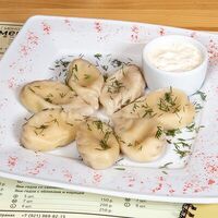 Курзе с картофелем и сыромв Пельмения