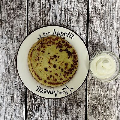 Блины со сметаной в Луна Рыба по цене 155 ₽