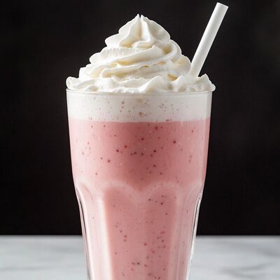 Клубничный молочный коктейльв MSport Буфет по цене 445 ₽