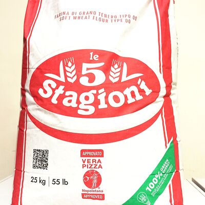 Итальянская мука для пиццы 00 Le 5 Stagioni Pizza Napoletana в Ченто Пицца по цене 5500 ₽