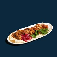 Шашлык из куриного бедра в Дареджани