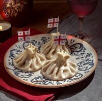 Сет из жареных хинкали классика в Кацо