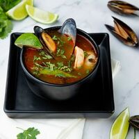 Мисо суп с морепродуктами в Sadu