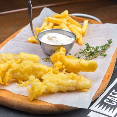 Fish & Chips в BBQ Bar по цене 500 ₽