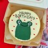 Бенто-торт с лягушонком Happy Birthday в Caramel magic моти и бенто по цене 2590