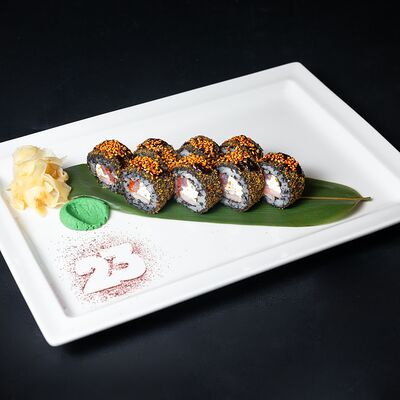 Тёплый ролл с креветкой в Grill Park FIBONA4I по цене 1030 ₽