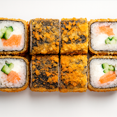 Ролл Сяке темпура в Суши море по цене 595 ₽