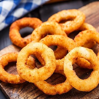 Кольца кальмара жареные 8 шт в Бакинский Chef по цене 440 ₽