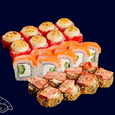 Мини-сет №2 в Суши лайк по цене 1530 ₽