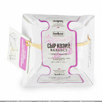 Сыр козий Валансе с белой плесенью в золе Ko&Co Красная горка в Азбука Вкуса Экспресс Меню