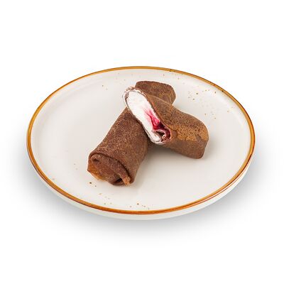 Блинчик с вишней и творожным сыром в Вермишель по цене 189 ₽