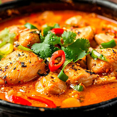 Суп Том ям с курицей в РАКИДОНА по цене 550 ₽