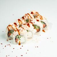 Краб с лососем (8 шт) в ЁБИСАН