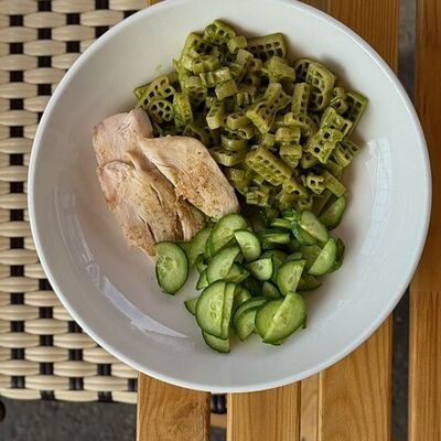 Паста со сливочным соусом в Camon Cafe по цене 330 ₽