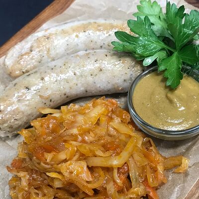 Колбаски гриль с капустойв Ribs по цене 585 ₽