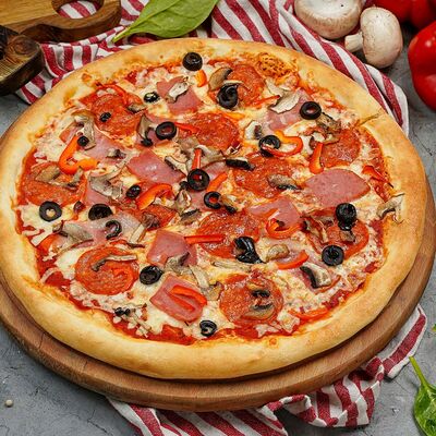 Пицца Барбекю в Рыбин Гуд Sushi Premium по цене 885 ₽