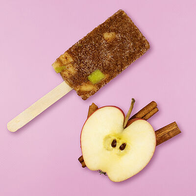 Замороженный натуральный чай СинамонТи с яблоком, корицей и медом в Vibecream мороженое по цене 349