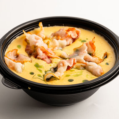 Сырный крем суп с беконом в XO Complex по цене 455 ₽