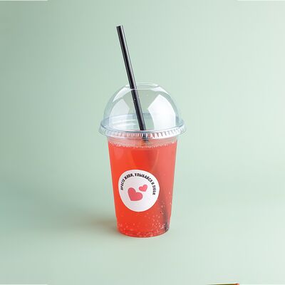 Лимонад клубничный с джус боллами в Bricks Food Mix по цене 450 ₽