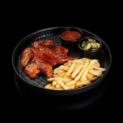 Цыпленок BBQ по-азиатски в Big Size Roll по цене 1355 ₽