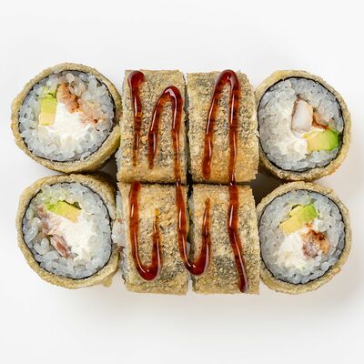 Ролл темпура с угрем в Good Sushi по цене 790 ₽